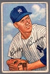1952 Bowman Bb- #105 Bobby Brown, Yankees