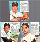 1952 Red Man Bb- No Tabs- 3 Diff- All with March expiration backs.