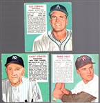 1952 Red Man Bb- No Tabs- 3 Diff- All with March expiration backs.