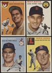 1954 Topps Baseball- 4 Diff