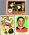 1961-62 Topps Hockey- 3 Diff