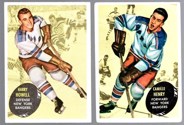 1961-62 Topps Hockey- 2 Diff