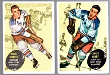 1961-62 Topps Hockey- 2 Diff