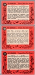 1961-62 Topps Hockey- 3 Diff