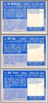 1963-64 Topps Hockey- 3 Diff