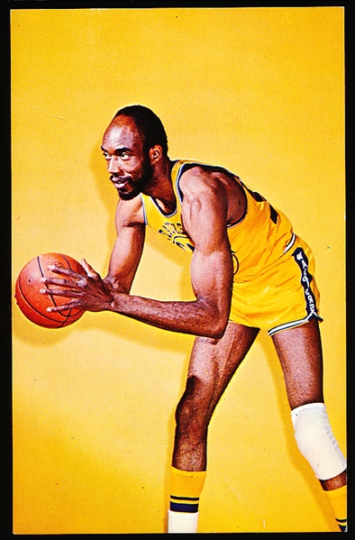 1973-74 Pictures Unlimited NBA Players Assoc. 3-1/2" x 5-1/2" Color Card- Nate Thurmond, Warriors