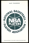 1973-74 Pictures Unlimited NBA Players Assoc. 3-1/2 x 5-1/2 Color Card- Nate Thurmond, Warriors