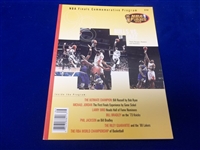 1998 NBA Finals Program- Bulls vs. Jazz- Unscored