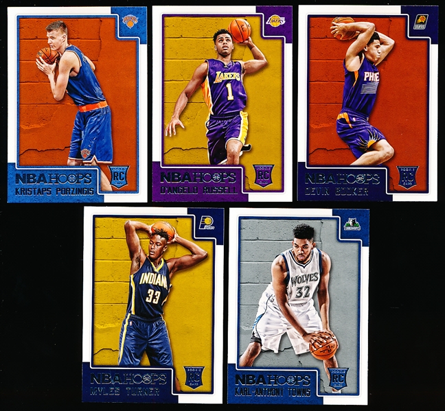 2015-16 Panini Hoops Bskt.- 5 Diff. Rookies