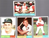 1961 Topps Bb- 4 Diff