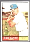 1961 Topps Bb- #35 Ron Santo RC, Cubs