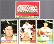 1961 Topps Bb- 4 Diff