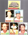 1961 Topps Bb- 6 Diff