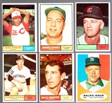 1961 Topps Bb- 6 Diff