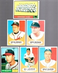 1961 Topps Bb- 6 Diff