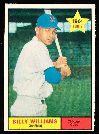 1961 Topps Bb- #141 Billy Williams RC, Cubs