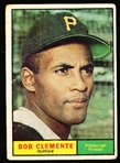 1961 Topps Baseball- #388 Clemente, Pirates