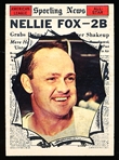 1961 Topps Baseball- #570 Nellie Fox All Star- Hi#